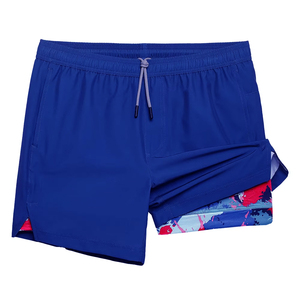 Shorts de sport pour adultes en polyester de haute qualité, confortables, à séchage rapide, pour l'entraînement quotidien, design personnalisé, vente en gros - Product Image 1
