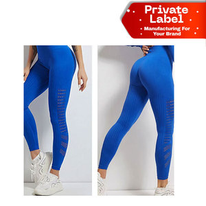 Wholesale Custom Tag Seamless Women <b>Leggings</b> High Quality Gym Tights OEM Custom Print Logo Private Label High Waist <b>Knee</b>-<b>Length</b> - Product Image 1