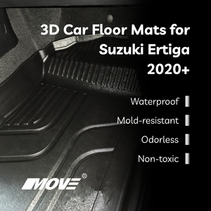 Revestimientos de suelo de ajuste personalizado de TPE Premium para Suzuki XL7 2020 + alfombrillas de coche antideslizantes inodoras y duraderas de alta calidad hechas en Vietnam - Product Image 5