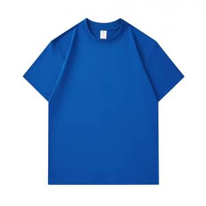 Camiseta de Algodón 100% Personalizada al por Mayor con el Logotipo de su Marca, Camiseta Lisa para Hombre, Camisetas Casuales para Hombre - Product Image 1