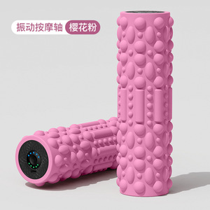 Electric Muscle Massage Roller Foam Roller, Vibration Fitness Foam Roller for Deep Tissue, Leg Slimming & Sports Recovery - Product Image 3