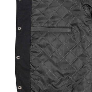 Hot Selling Custom Colorful <b>Long</b> Sleeve Patch Chenille Embroidery Streetwear Letterman Varsity <b>Jacket</b> for <b>Men</b> Canvas Fabric OEM - Product Image 6