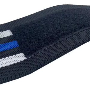 Correa de Muñeca Elástica de Neopreno con Logotipo Personalizado Geo Brother Co GB-F8CS-0002, Ajustable, Antideslizante, para Entrenamiento Físico y Gimnasio - Product Image 2