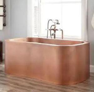 Slipper Free-standing Hot Tub for Bathroom Oil Rubbed Bronze for Villas Slipper Free-standing Hot Tub for Bathroom Oil Rubbed - Product Image 4