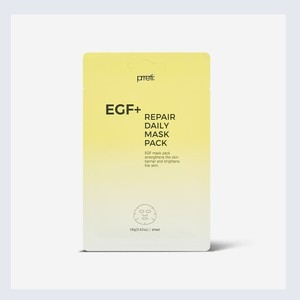 ผลิตภัณฑ์ดูแลผิวหน้า EGF Repair Daily Mask Pack ผลิตภัณฑ์บำรุงผิวขาวจากเกาหลี ผลิตภัณฑ์ดูแลผิวหน้าสำหรับผู้หญิง ผลิตภัณฑ์ความงามจากเกาหลี - Product Image 1
