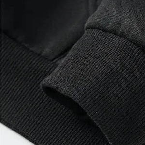 Sudadera con Capucha de Diamantes de Imitación Directo de Fábrica para Mujer, a la Moda, 100% Algodón, Ropa Urbana de Invierno con Capucha Cómoda, Tejido Jersey, Logotipo Frontal - Product Image 4