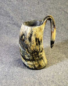 Suministro Directo de Fábrica, Taza de Cuerno de Búfalo Pulido Estilo Animal, Cuerno de Búfalo Real con Empaque Personalizado de Exportador Indio - Product Image 3