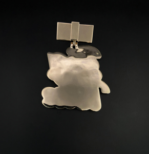 Colgante de mariposa con circonitas, colgante de calavera con corona, colgante de bolsa de dinero con circonitas - Product Image 2