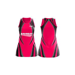 เสื้อเจอร์ซีย์เน็ตบอลสำหรับผู้หญิงมืออาชีพ |   ชุดยูนิฟอร์มเน็ตบอลแบบซับลิเมชั่นพร้อมโลโก้ทีม ชื่อ และหมายเลข |   โพลีเอสเตอร์ที่ระบายอากาศได้ดี - Product Image 6