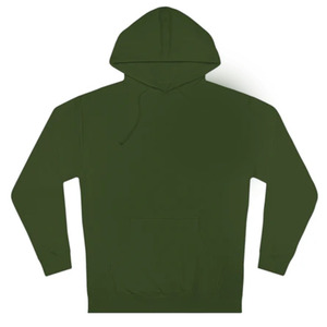 Sweat-shirt à capuche vert surdimensionné pour filles, en molleton brossé doux, style décontracté, vente en gros, exportation directe usine - Product Image 1