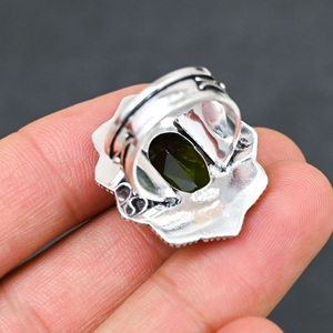 Anillos de Plata 925 con Piedras Preciosas de Lujo para Fiesta - Product Image 3