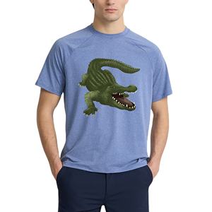 Mens Casual Animal Print Crew Neck <b>Raglan</b> Sleeve <b>T</b> <b>Shirt</b> Men Regular Fit Printed <b>T</b> <b>Shirt</b> Custom Cotton Fabric Wholesale <b>T</b> <b>Shirt</b> - Product Image 1