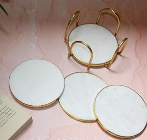 Resin <b>Coasters</b> With Colorful Embedded Designs Waterproof Heat Resistant <b>Drink</b> Mats <b>for</b> Coffee Tea Juice and Beverages - Product Image 1