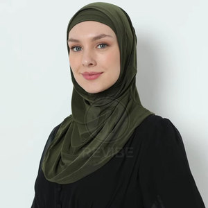 Hiyab Moderno de Estilo Moderno, Hiyab Moderno de Aspecto Fresco, Hiyab Moderno de Tela Cómoda, Hiyab Moderno para Uso Casual - Product Image 4