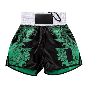 Pantalones Cortos de Muay Thai Personalizados con Estampado de Dragón, para Hombre y Mujer, para Kickboxing, 100% Poliéster, Ajuste Holgado, Transpirables, para Gimnasio, Fitness y Entrenamiento - Product Image 5