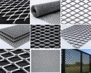 High Efficiency Silver Finish Aluminum Expanded Metal Mesh Roll for Architectural Facade Sunshades and Industrial HVAC Filters - Product Image 6