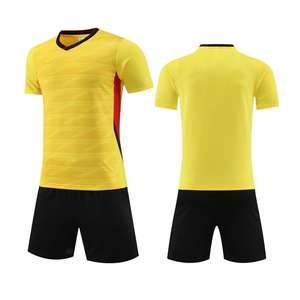 ชุดยูนิฟอร์มฟุตบอลผู้ใหญ่คุณภาพสูง พร้อมโลโก้ ชื่อ และหมายเลขแบบกำหนดเอง พิมพ์ลายแบบซับลิเมชั่น แขนสั้น แห้งเร็ว ระบายอากาศได้ดี - Product Image 2