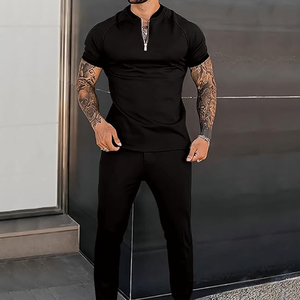 T-shirt en coton uni pour homme, col rond, personnalisable, léger, doux, décontracté, OEM ODM, vente en gros - Product Image 2