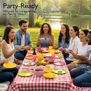 Forchette in Plastica Trasparente Resistente da 300 Pezzi, Eleganti Posate Monouso, Posate in Plastica di Lusso - Product Image 3