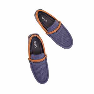 รองเท้าแตะทางการสีน้ำเงินเด็กชาย - Product Image 1