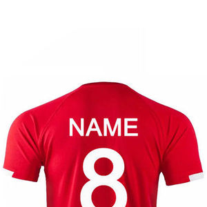 Uniforme de Fútbol Retro Personalizado Unisex para Clubes y Equipos, Servicio OEM, 100% Poliéster, Camiseta de Entrenamiento de Fútbol de Secado Rápido - Product Image 4