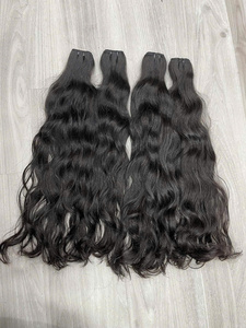 Extensiones de Cabello Humano Vietnamita Virgen de Muy Alta Calidad a Precio Mayorista, Paquetes de Cabello con Trama Doble, Textura Ondulada, Gran Stock - Product Image 4