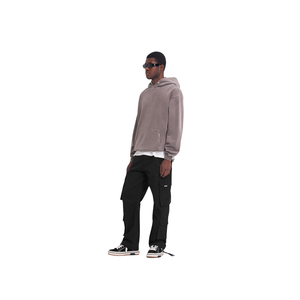 Custom Acid Wash Hoodie Heavyweight Cotton Oversized Drop Shoulder <b>Pullover</b> <b>Men</b> Blank Vintage Sweatshirt (105 characters) - Product Image 3