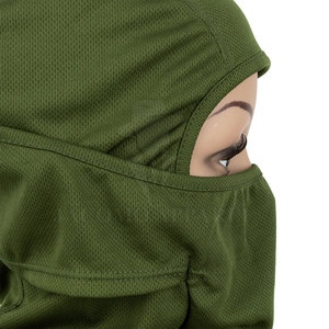 Vente directe d'usine : Balaclava coupe-vent thermique pour activités de plein air, homme et femme, en polaire douce, pour protéger la tête et le cou. - Product Image 3