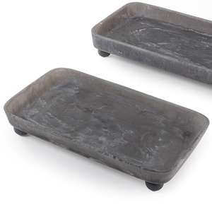 Bandeja Decorativa de Resina con Forma Personalizada, Tema de Mármol Moderno, de Lujo, para Bodas, Diwali, Hogar, Oficina y Sala de Estar - Product Image 3