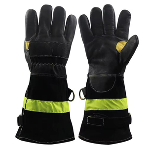 Gants de pompier de haute qualité, résistants à la chaleur et aux flammes, pour la sécurité incendie, gants de travail professionnels - Product Image 1