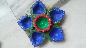 Lámpara de aceite de arcilla india hecha a mano para la decoración del festival Diwali y ceremonias religiosas |   Fabricante Mayorista a Granel - Product Image 4