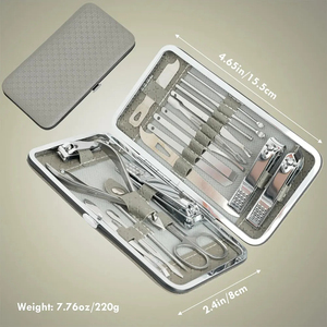 Nouveau kit de manucure OEM, vente chaude en usine, coupe-ongles, coupe-cuticules, kit de manucure, meilleurs kits de beauté légers - Product Image 2