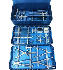 Juego de Instrumentos Quirúrgicos Ortopédicos para Columna Vertebral, Kit de Herramientas para Inserción y Fijación de Tornillos para Cirugía de Columna Vertebral por Dentavex - Product Image 1