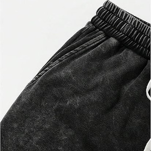 Luxury Gold Thread Embroidered Drawstring <b>Lounge</b> <b>Shorts</b> For Men - Product Image 3