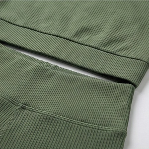 Conjunto de Yoga para Mujer, Ropa Deportiva de Moda con Logotipo Personalizado, Traje Atlético para Gimnasio, Ejercicio y Entrenamiento - Product Image 5