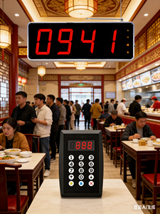 ระบบเรียกหมายเลขอัตโนมัติพร้อมจอแสดงผล LED สำหรับร้านชานมไข่มุก ร้านโบบา ร้านอาหาร ร้านขายอาหารแบบกลับบ้าน ธุรกิจขนาดเล็ก - Product Image 5
