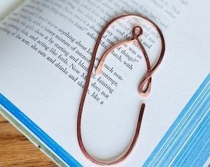 Marcapáginas moderno de cobre, accesorio de lectura de diseño elegante, adecuado para aplicaciones personales y profesionales - Product Image 1