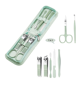 Manicure Set <b>Nail</b> Clippers Pedicure <b>Kit</b> Beauty Tool Portable Set Pocket Carrying <b>Nail</b> Caliper <b>Kit</b> - Product Image 3