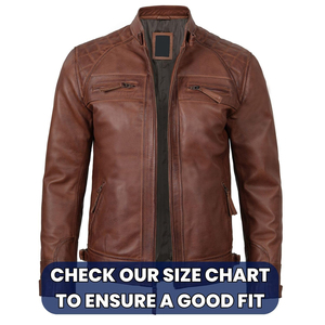 Luxury Motorcycle <b>Leather</b> <b>Jacket</b> for <b>Men</b> Vintage Biker Style Coat Premium Quality Casual Fashion Outerwear - Product Image 1