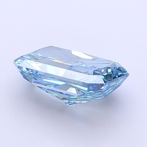 Diamant CVD bleu vif fantaisie taille radiant, clarté VS1, polissage excellent, pierre précieuse de laboratoire pour la fabrication de bijoux, conception personnalisée - Product Image 2