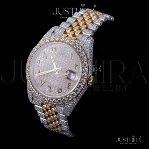Reloj de Lujo con Diamantes Moissanite de Excelente Calidad y Cristal de Zafiro para Hombre, Estilo Hip Hop, Disponible en Grandes Cantidades - Product Image 2