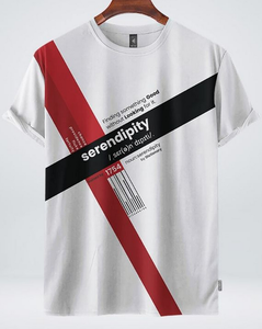 เสื้อยืดผู้ชายพิมพ์ลายกราฟิก ผ้าฝ้าย 100% 180 GSM คุณภาพสูง แฟชั่นฤดูร้อน ทรงปกติ สตรีทแวร์ รับผลิตตามสั่ง (OEM) พร้อมสกรีนโลโก้ - Product Image 3