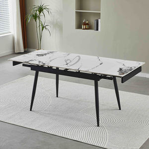 <span class=keywords><strong>Meubles</strong></span> <span class=keywords><strong>OKAY</strong></span> Table en marbre de haute qualité et 6 à 10 chaises Salle à manger familiale <span class=keywords><strong>Meubles</strong></span> en métal pour la maison, l'hôtel ou l'appartement - Product Image 3