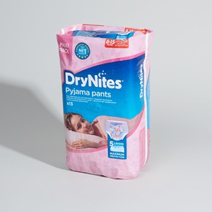 Huggies DryNites, pantalons de pyjama jetables Huggies DryNites, ajustement confortable avec absorption maximale pour la nuit - Product Image 4