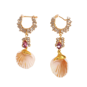 Fashion Jewelry Earrings with Conch Design - Product Image 2