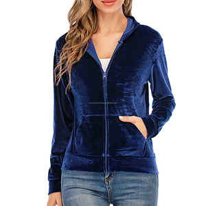 2025 Winter New Design Comfortable Adult Fashion Custom Made Velvet Warm Winter Wholesale Unique Style <b>Hoodies</b> For Women - Product Image 1