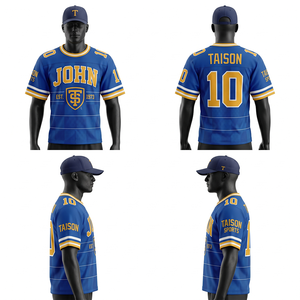 Retro Baseball Jersey 180 GSM Premium Polyester Mesh Olive Ivory Raglan Panel Custom Embroidery Sublimation - Product Image 4
