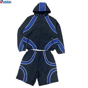 Conjunto de Chaqueta Cortavientos Ligera y Transpirable con Detalles Reflectantes para Hombre y Mujer, Ropa Deportiva para Exteriores, Estilo Urbano - Product Image 3