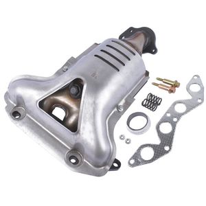 For Honda for Civic DX LX CX HX 2001-2005 Catalytic Converter Exhaust Manifold 1.7L 673 608 18160 PLM A50 18160 PLM A00 - Product Image 1