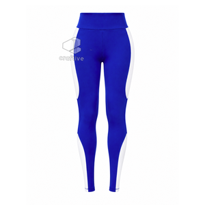 Zeta Phi Beta <b>Women's</b> Workout Set Quarter Zip Top Short Sleeve High Waist <b>Leggings</b> With Contrast <b>White</b> Stripe Sports Activewear - Product Image 4